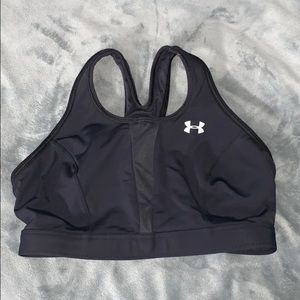 Black Under Armour Sports Bra